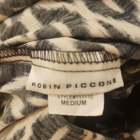 Robin Piccone Ikat Tankini in Black/Tan - Picture 6 of 6